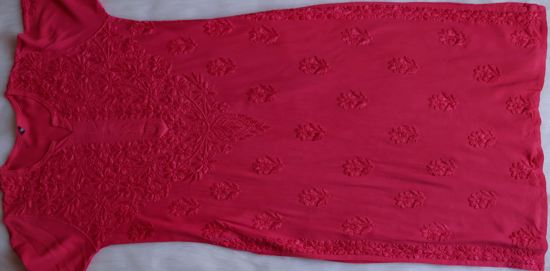 Iqra Mauve Pink 2 piece Rayon set