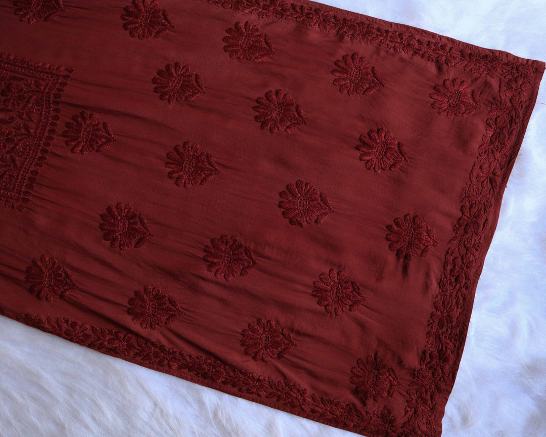 Duaa Chocolate Brown Modal Kurta Pant set