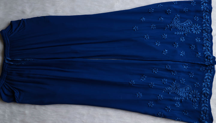 Ayzel Royal Blue Viscose 3 Piece Set