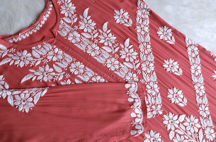 Zahrah Rose Brown Pure Modal set