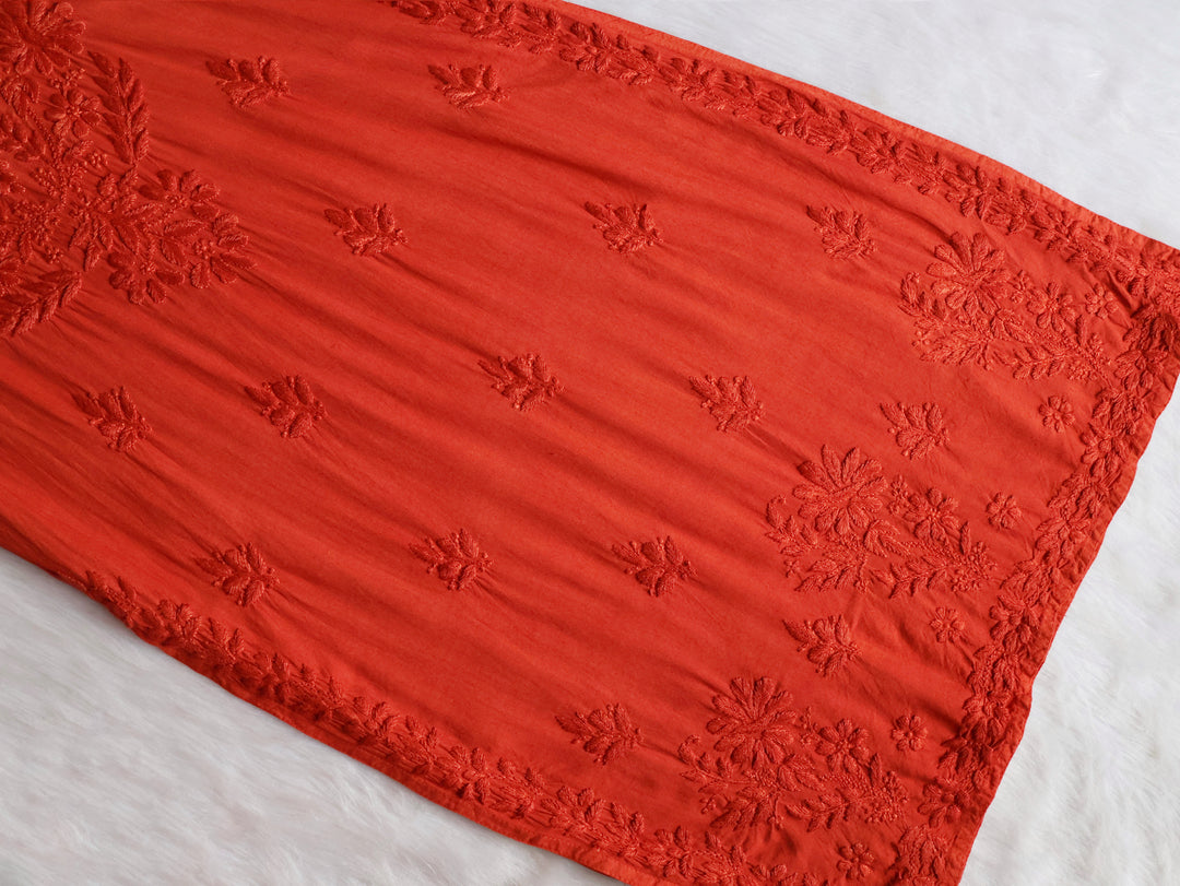Enaara Rust Potli Button Rayon set