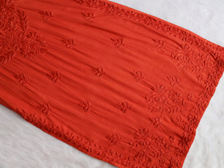 Enaara Rust Potli Button Rayon set