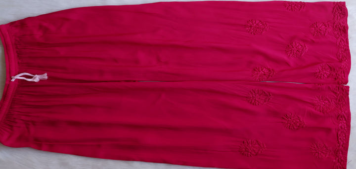 Sanam Deep Pink Modal Kurta Pant set
