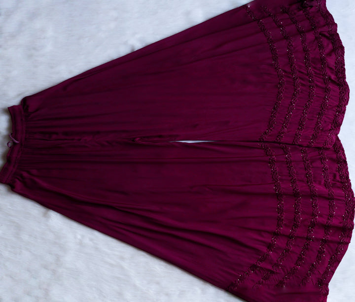 Hayaa Wine Purple Pure Modal 3 Piece Set