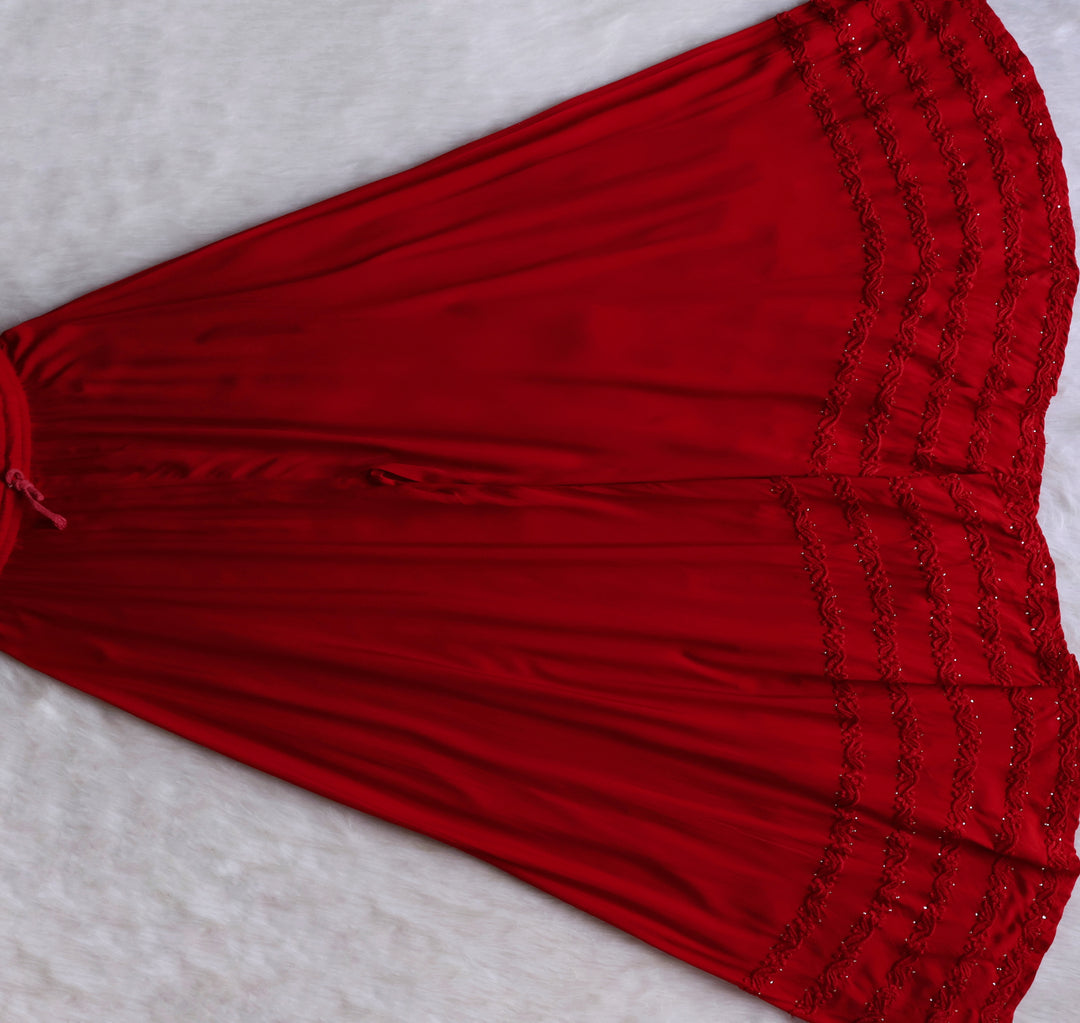 Hayaa Maroon Pure Modal 3 Piece Set
