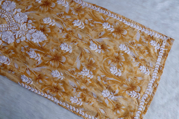 Ayra Golden Beige Pure Mulmul set
