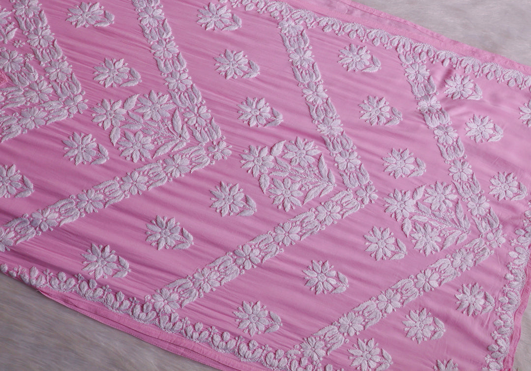 Zahrah Baby Pink Pure Modal set