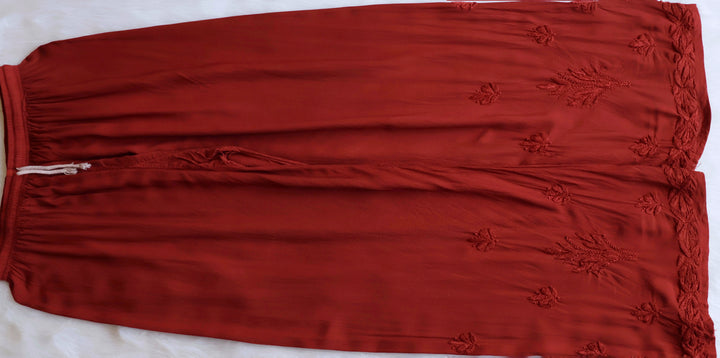 Duaa Rose Brown Modal Ombre Kurta Pant set