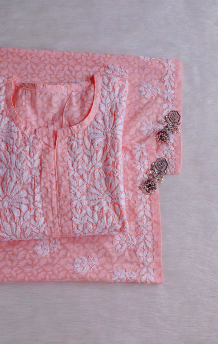 Zargul Peach Pure Cotton set