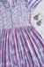 Meera Lavender Floral Mulmul Fit & flare Dress