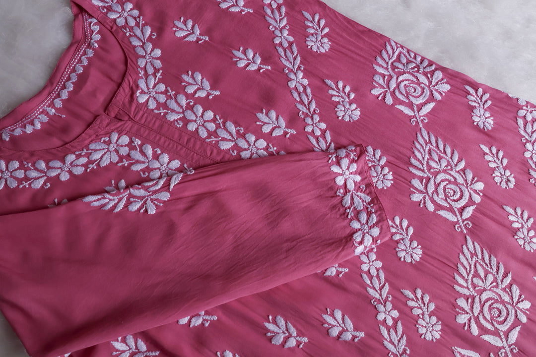 Mahnoor Mauve Pink Pure Modal set
