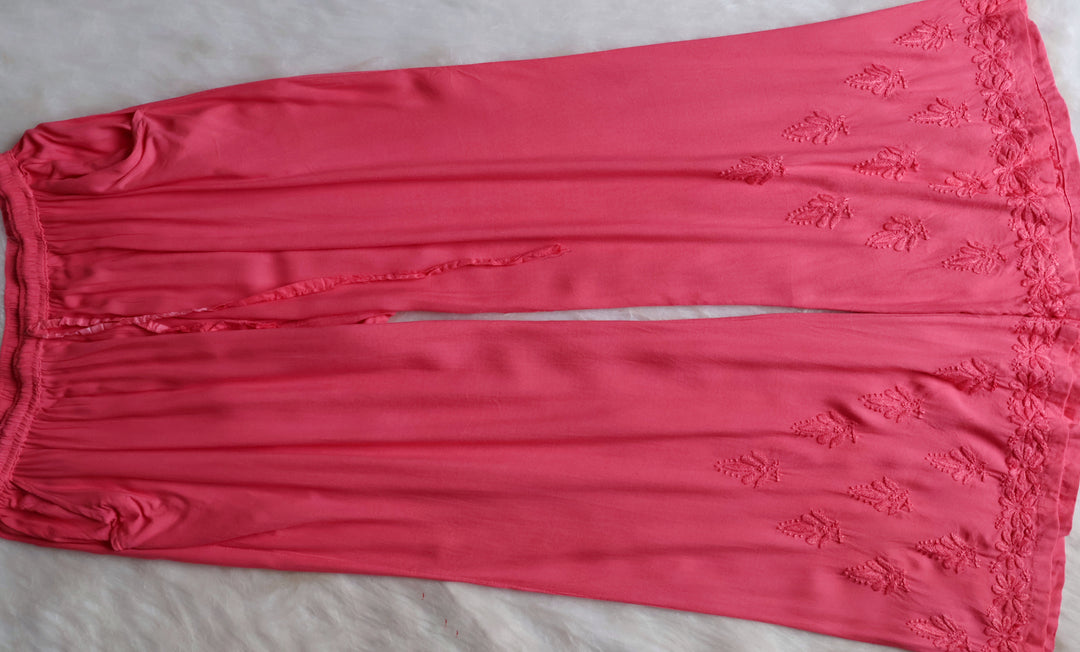 Nazakat Baby Peach 2 piece Rayon set