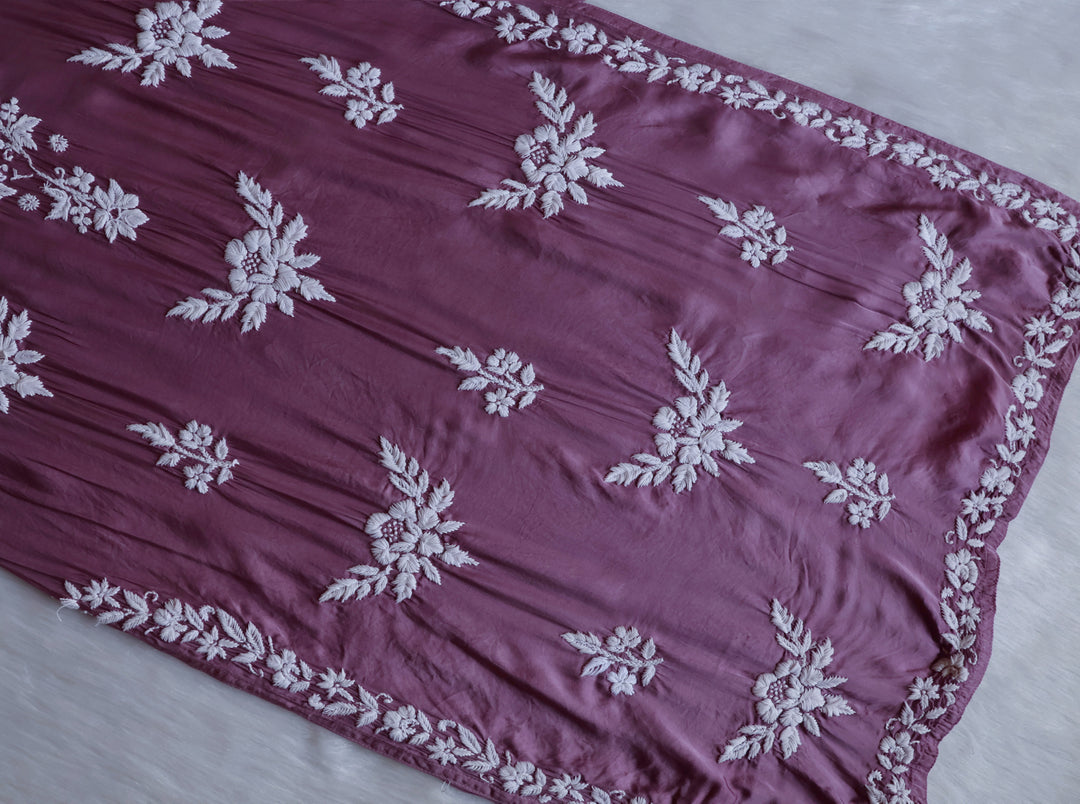 Mahnoor Dusty Purple Modal Silk Kurta Set