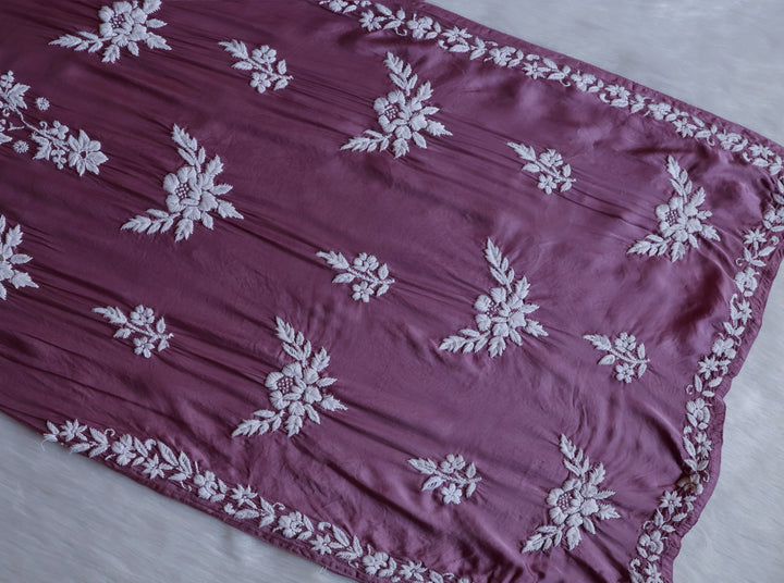 Mahnoor Dusty Purple Modal Silk Kurta Set