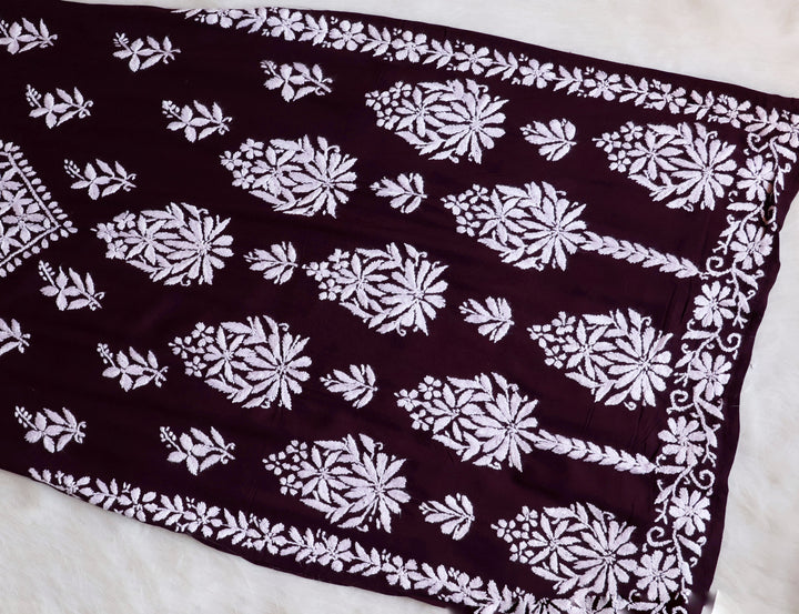 Amaara Chocolate Brown Rayon Kurta Set