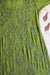 Hoor Olive Green Viscose Georgette Kurta