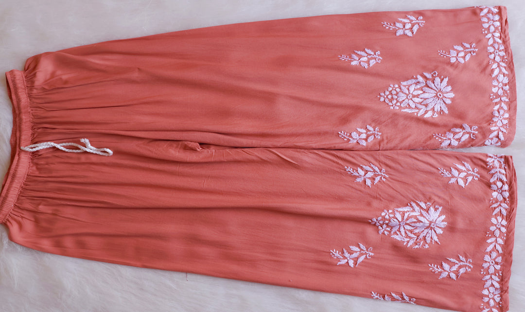 Amaara Rose Brown Rayon Kurta Pant set