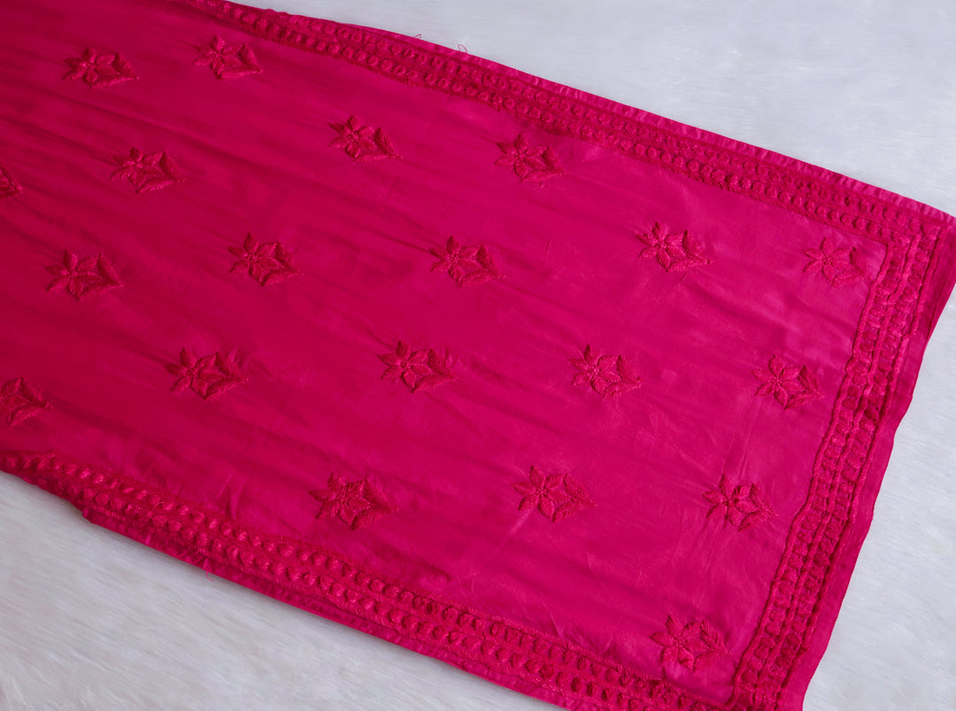 Saleha Deep Pink Cotton Kurta
