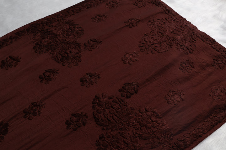 Dilnoor Chocolate Brown Chanderi Ombre Kurta