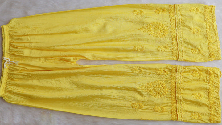Ruhaab Pastel Yellow Pure Chanderi set