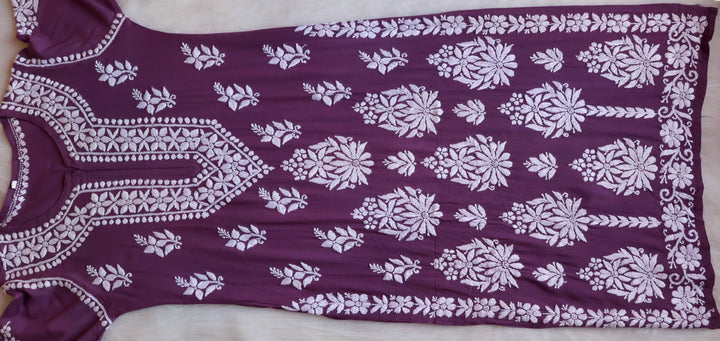 Amaara Dusty Purple Rayon Kurta Set