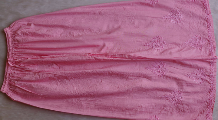 Alfiya Baby Pink Pure Chanderi set
