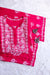 Fiza Rani Pink Rayon Kurta Palazzo Set