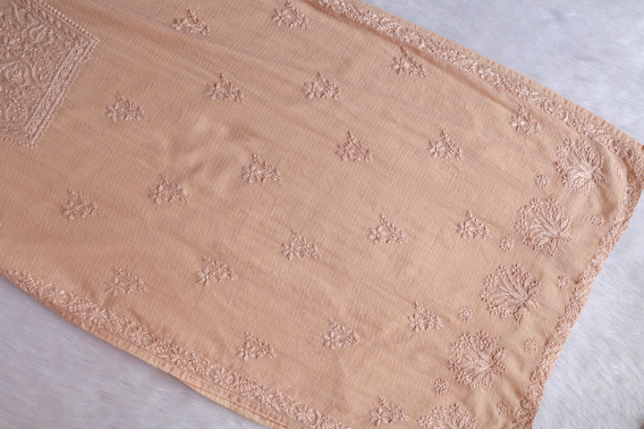 Renisa Beige Soft Kota Kurta