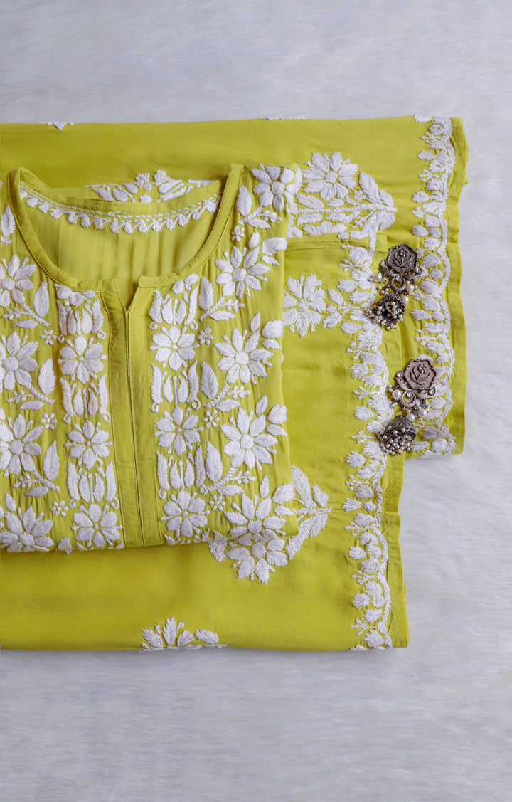 Zahrah Green Pure Modal set