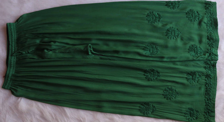 Duaa Deep Green Modal Kurta Pant set