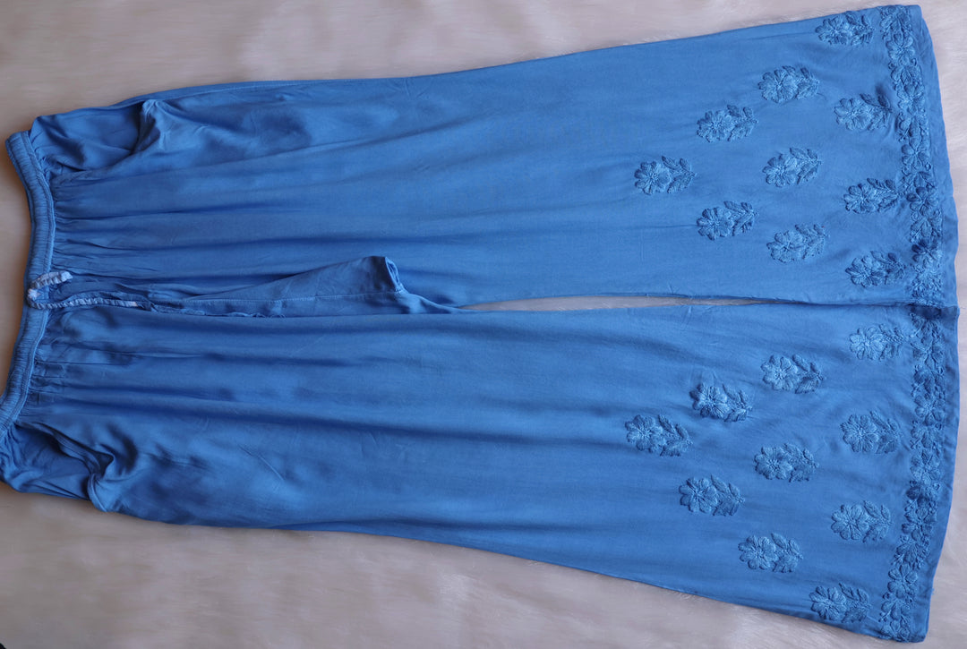 Iqra Ice Blue 2 piece Rayon set