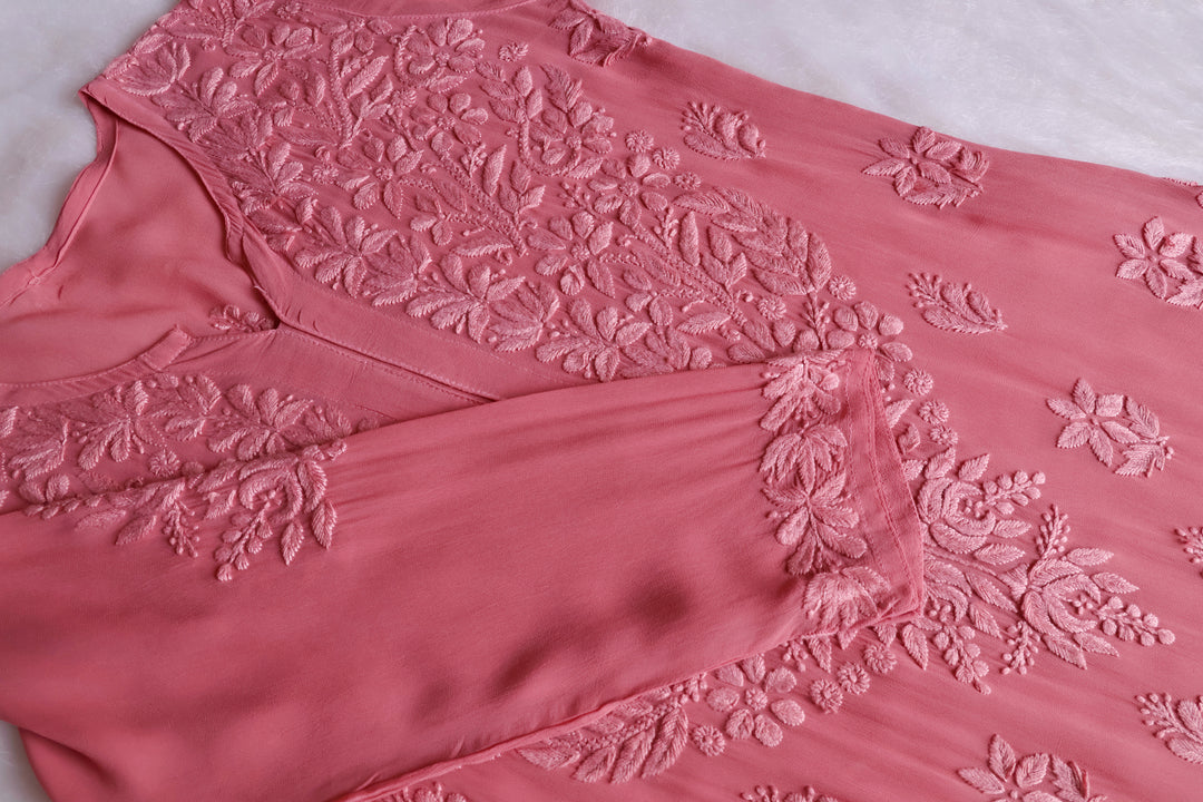 Zimra Rose Brown Viscose 3 Piece Set