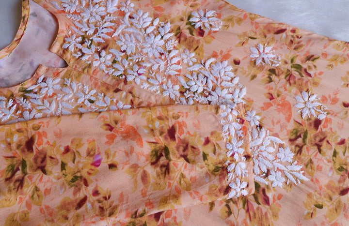 Maryam Mustard Long Modal Kurta