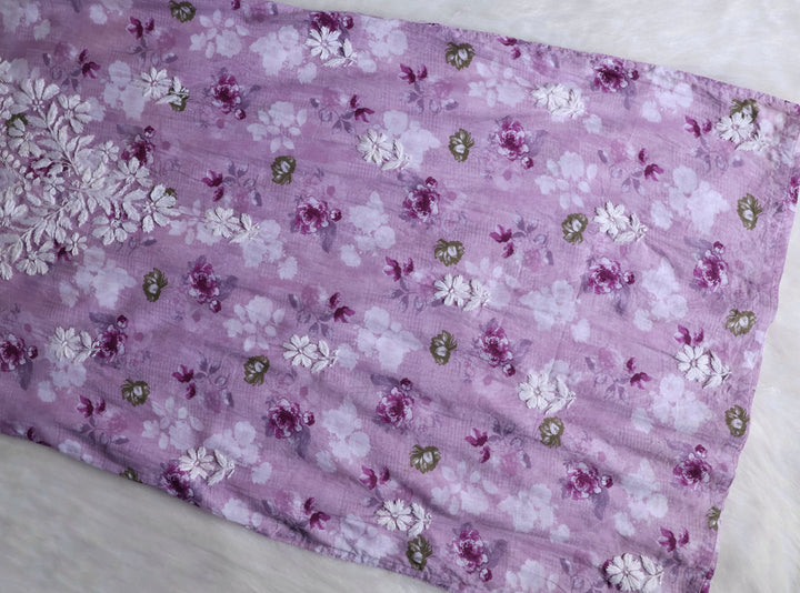 Maira Lavender Mulmul Long Kurta