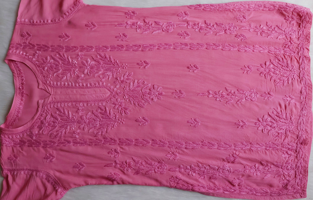 Mehreen Pink Modal short top