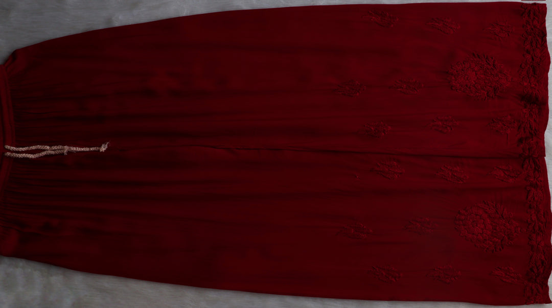 Anam Maroon Modal Ombre Kurta Pant set