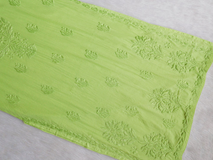 Mariam Lime Green Pure Cotton Kurta