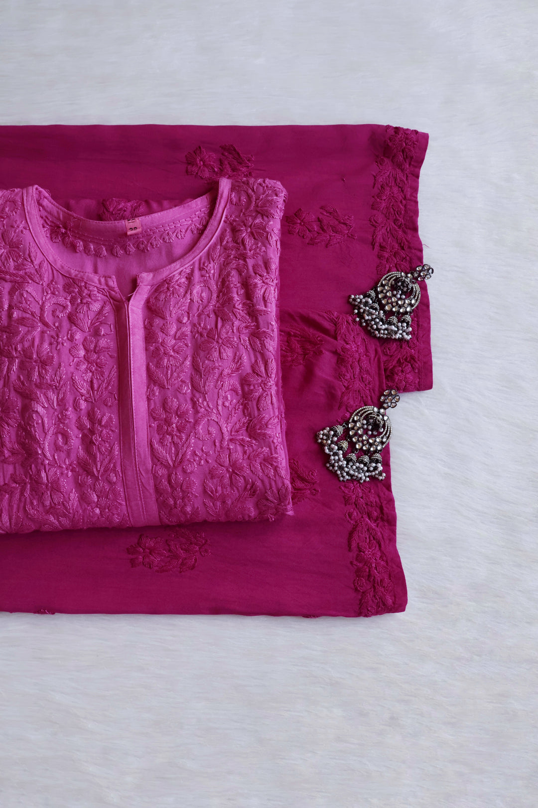 Farhaa Dusty Purple 2 piece Rayon set