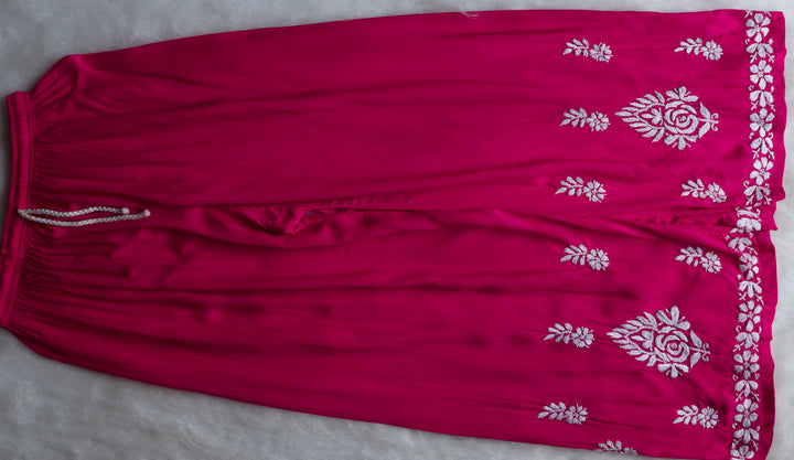 Mahnoor Deep Pink Pure Modal set