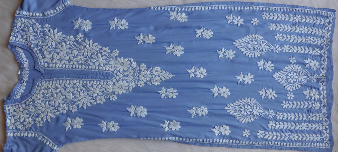 Hayaa Lilac Pure Modal Kurta