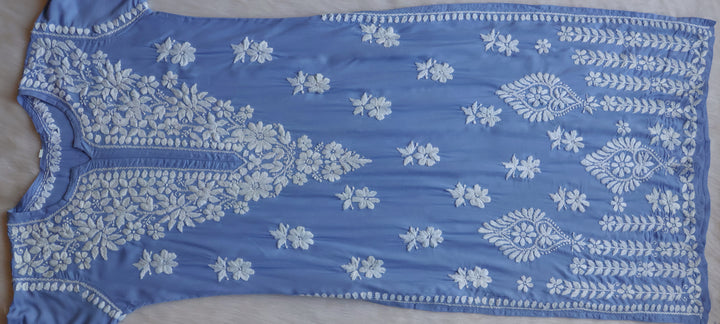 Hayaa Lilac Pure Modal Kurta
