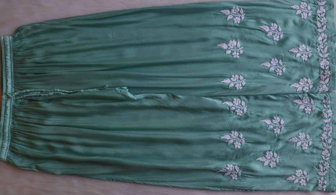 Mahnoor Sage Green Modal Silk Kurta Set
