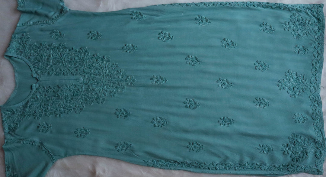 Azel Sage Green 2 piece Rayon set