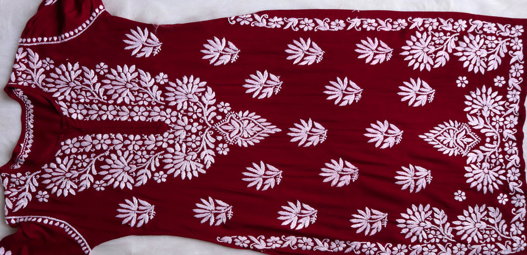 Sheiza Maroon Pure Modal set