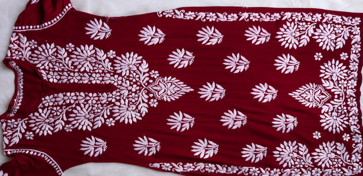 Sheiza Maroon Pure Modal set