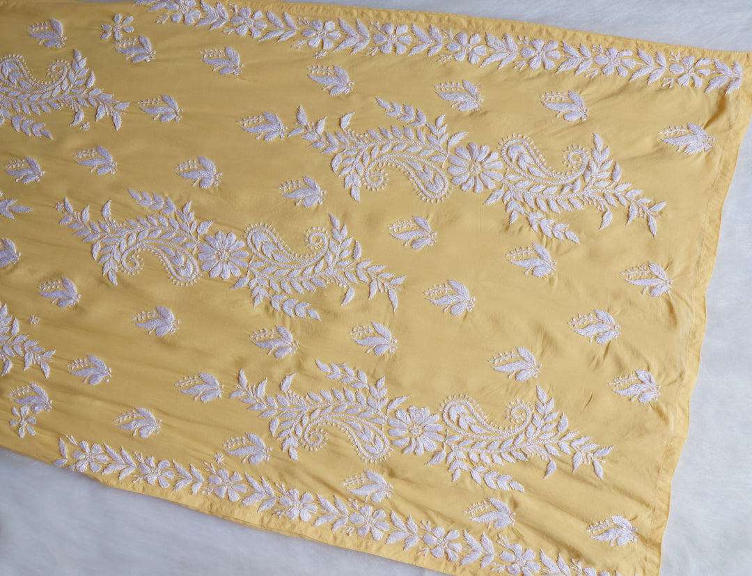 Lily Yellow Long Modal Kurta