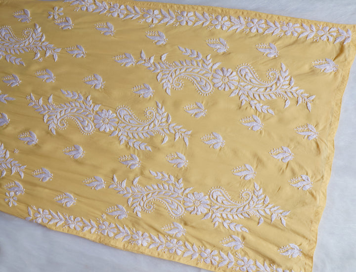 Lily Yellow Long Modal Kurta