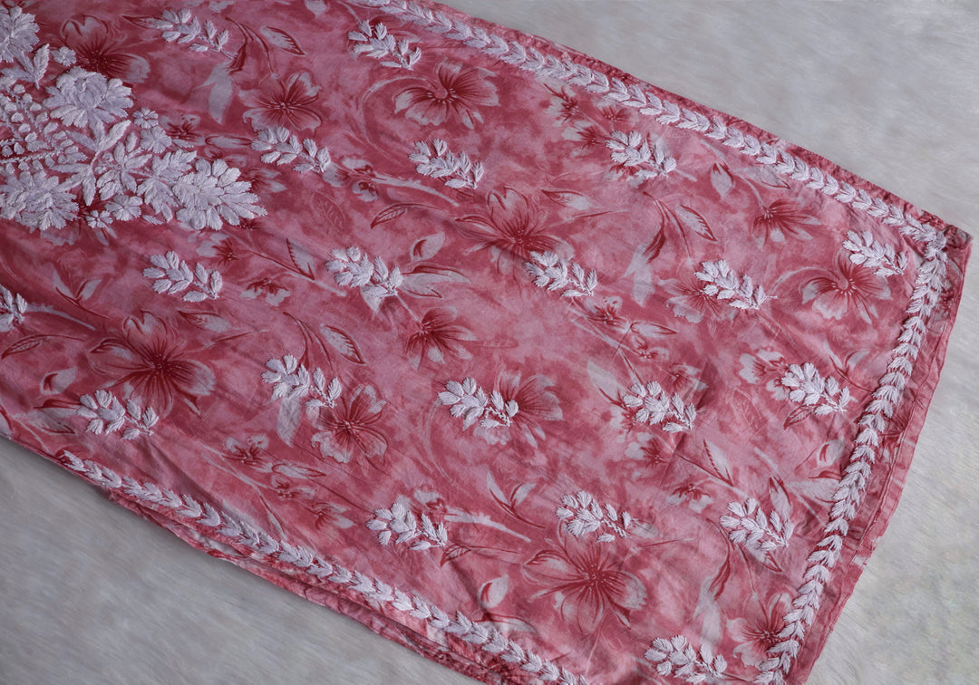 Ayra Mauve Pink Pure Mulmul set