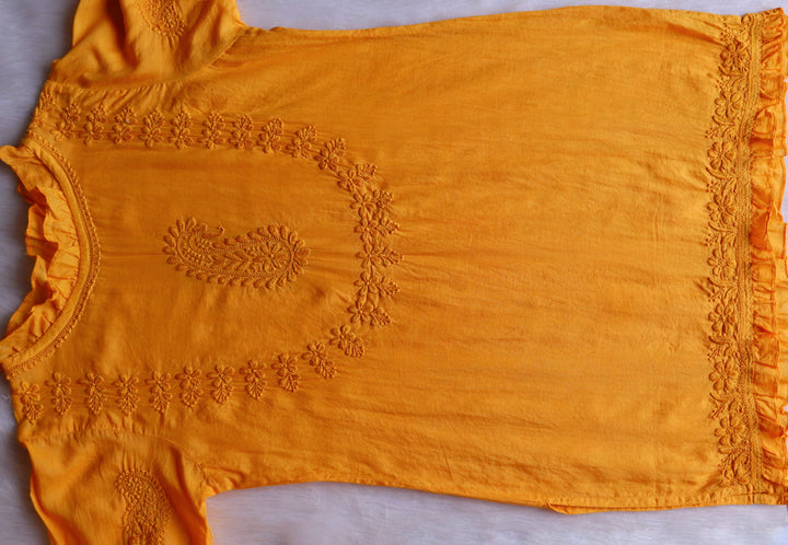 Zamda Afghani Mustard Pure Modal Set