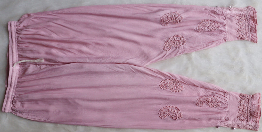Zamda Afghani Rose Beige Pure Modal Set